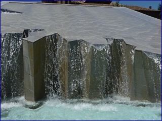 fuente de la hispanidad en de zeilschepen van Columbus