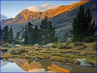 hooggebergte Spaanse Pyrenee&euml;n
